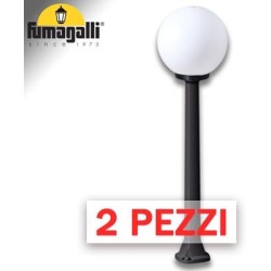 2x pezzi di GIAFFA/G250 NERO OPALE E27 LED 8,5W CCT 3WHITE