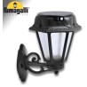 BISSO/ROSETTA NERO SATIN SOLAR LED Ø150 PIR CCT SET