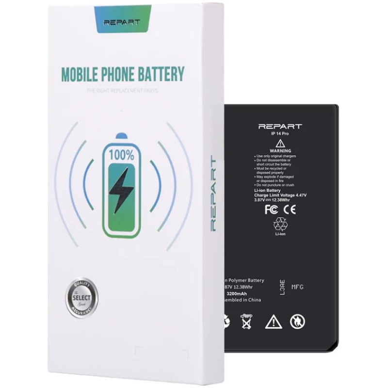 Batteria Per iPhone 14 Pro REPART SELECT 3200mAh