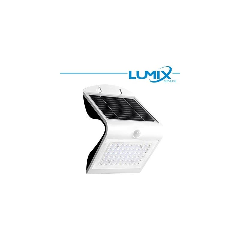 Lampada da parete LED solare senza fili con Sensori 500lm