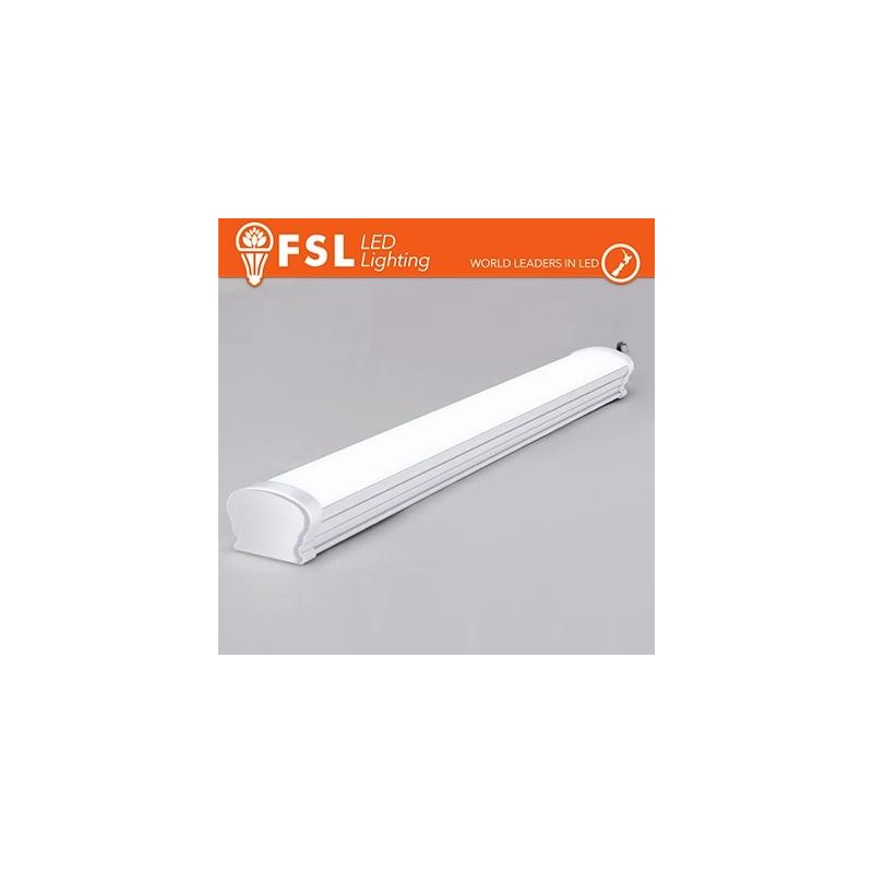 Barra Plafoniera LED IP65 - luce naturale 4000K, 9w, 30cm