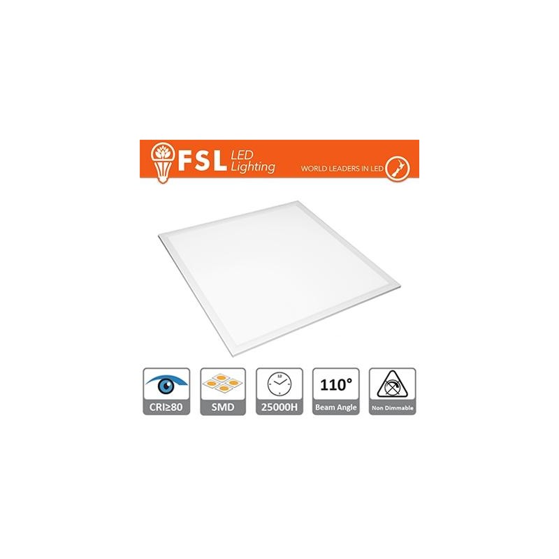 Pannello LED 60x60cm - 48W 4000K CRI80 EDGE-LIT