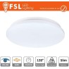 Plafoniera LED 25W 4000K 120° 38x5,5cm CRI80