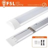 Plafoniera LED Lineare IP20 60cm 18W 1275LM 3000K