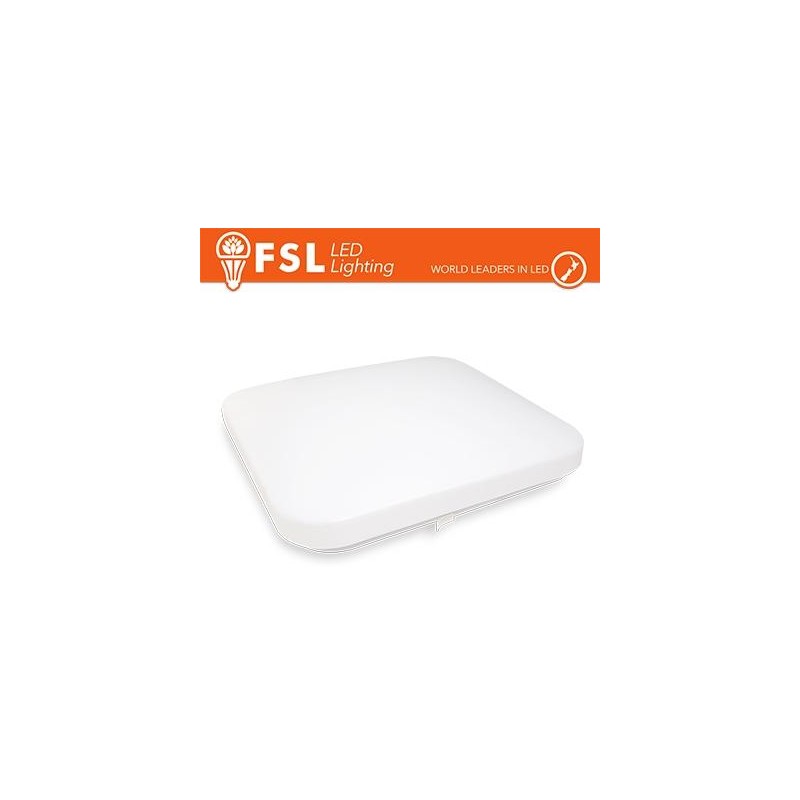 Plafoniera Quadrata LED IP20 25W 5700K 33x6,8cm