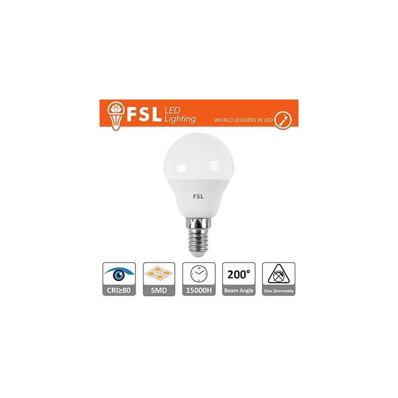 Lampada Sfera - 5,5W 4000K E14 