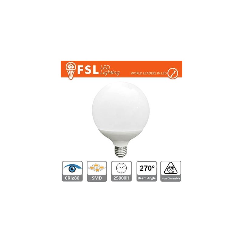 Lampada Globo Ø12cm - 24W 6500K E27