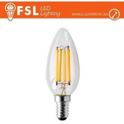 Lampada Filamento Oliva - 4W 2700K E14 470LM