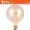 Lampada Globo Filamento Ambra Ø9,5cm - 6W 2200K E27 650LM