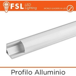 BARRA  ALLUMINIO 6063 - Angolare - 2m SILVER