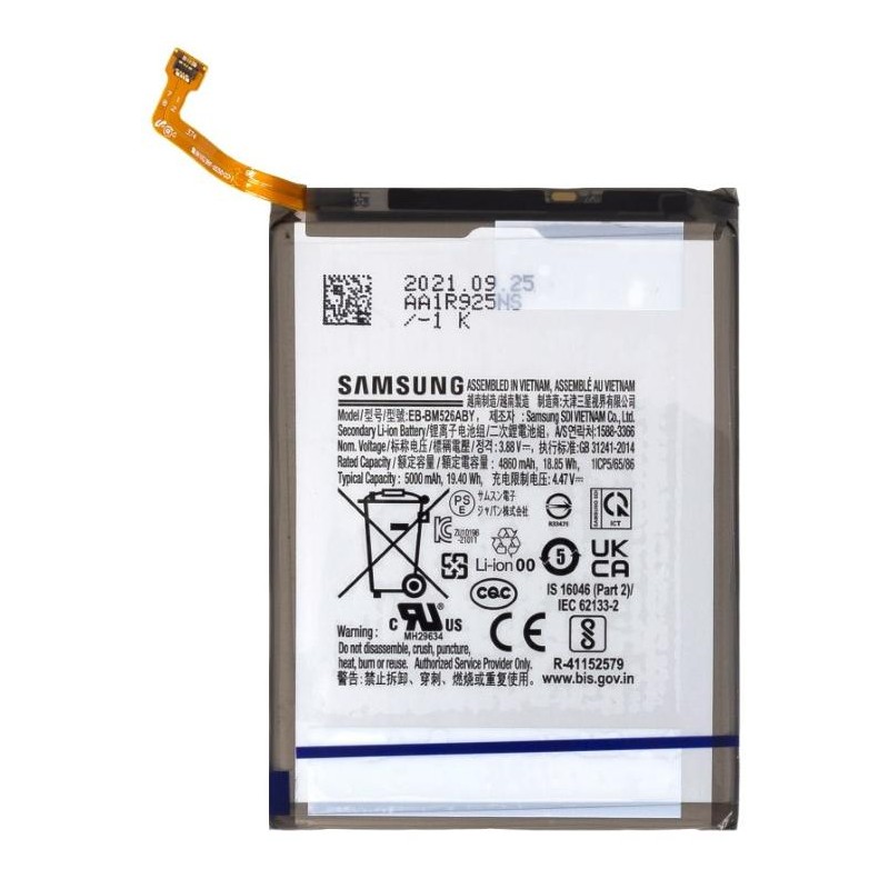 EB-BM526ABY Samsung Batteria per A23 M52 (Service pack)