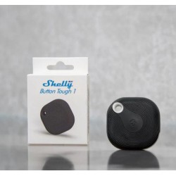 Shelly BLU Button Tough 1 Black - Pulsante Smart Bluetooth IP54 Nero