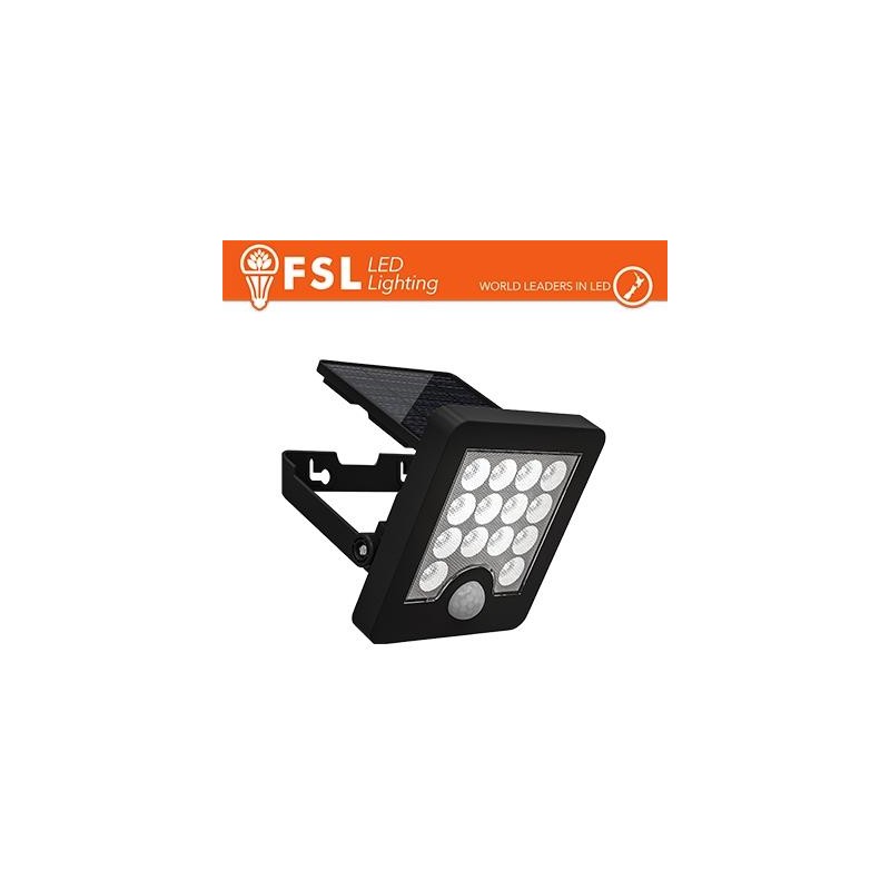 Faro da esterno solare con sensore di movimento 40w (4 led)