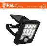 Faro da esterno solare con sensore di movimento 40w (4 led)