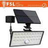 Faro da esterno solare con sensore di movimento 60W (6 led)