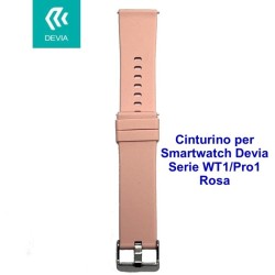 Cinturino per smartwatch Devia Serie WT1 / Pro1 Rosa