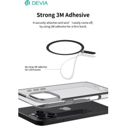 Adesivi Magnetici universali per magsafe su cover 2pz Bianco e Nero