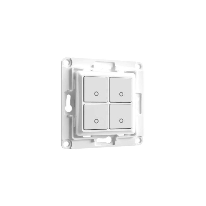 Shelly Wall switch 4 - Interruttore da parete 4 tasti bianco