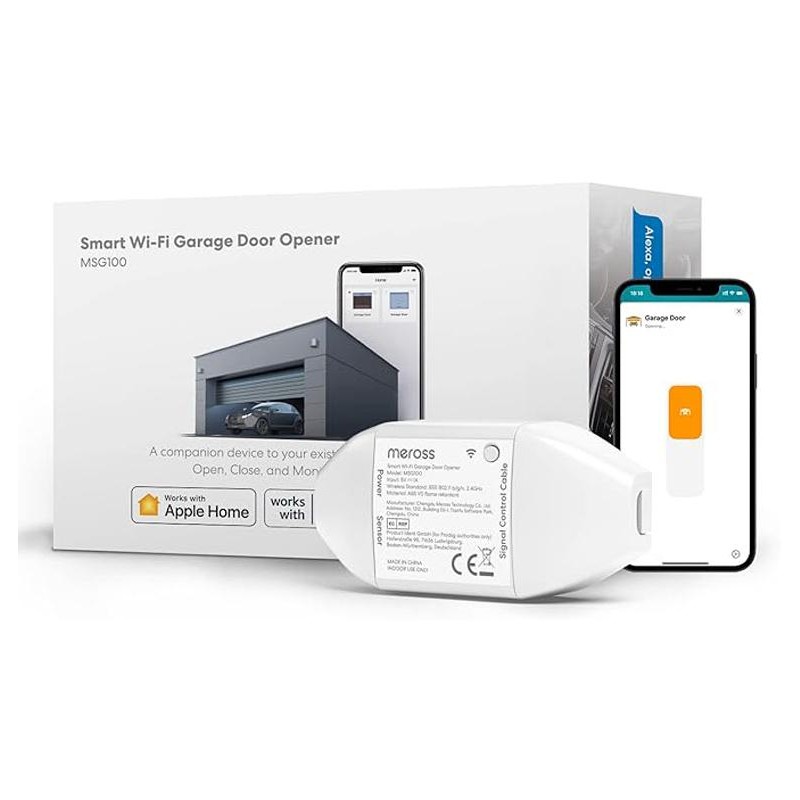 Meross Modulo Smart Apriporta Garage Wi-Fi intelligente Apple HomeKit