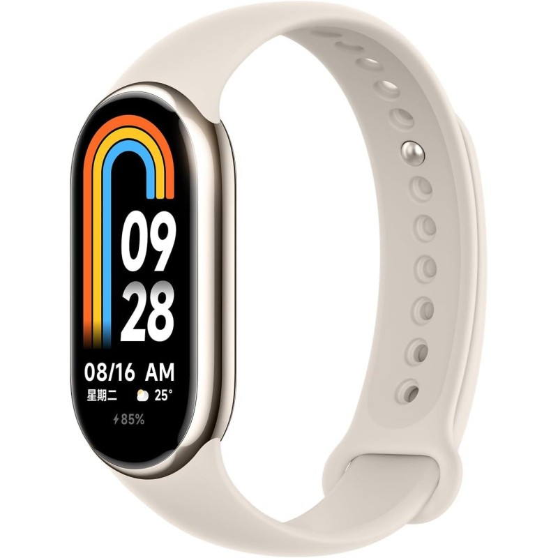 Xiaomi Smart Band 8 Oro - Braccialetto rilevam attività