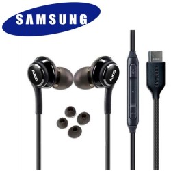 Auricolari Samsung EO-IC100BBE AKG Tipo-C Neri in Bulk