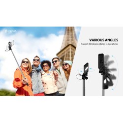 SelfieStick 360 con filo e Jack 3.5mm per iOS & Android Ross