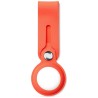 Cinghietta in silicone supporto per AirTag Apple Arancio