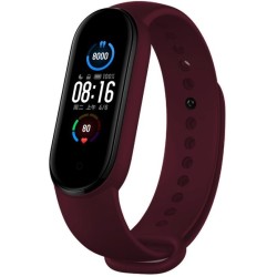 Bracciale in silicone per Xiaomi watch band Mi 5 Sport Wine 