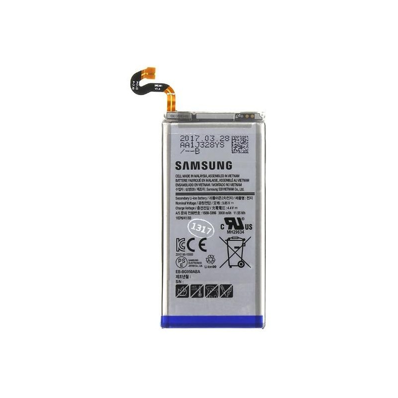 Batteria per Samsung S8 EB-BG950ABE 3000mah Bulk