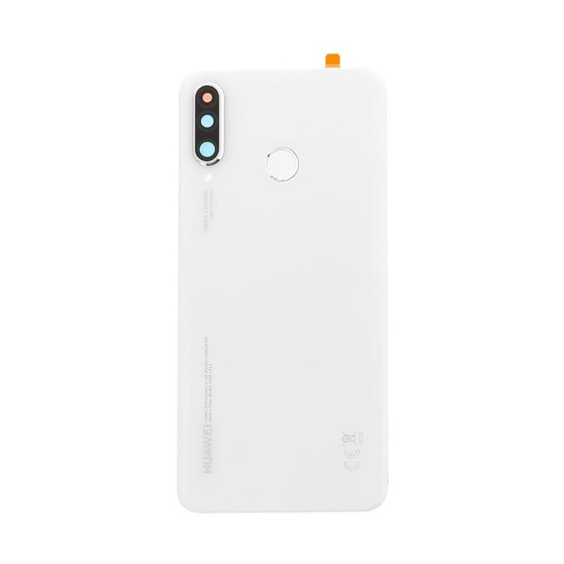 Cover posteriore Huawei P30 Lite Pearl White S. Pack MAR-L21