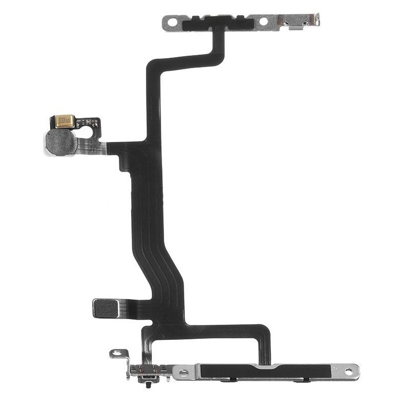 Cavo Flat Power On/Off e Volume Con Metallo per iPhone 6S