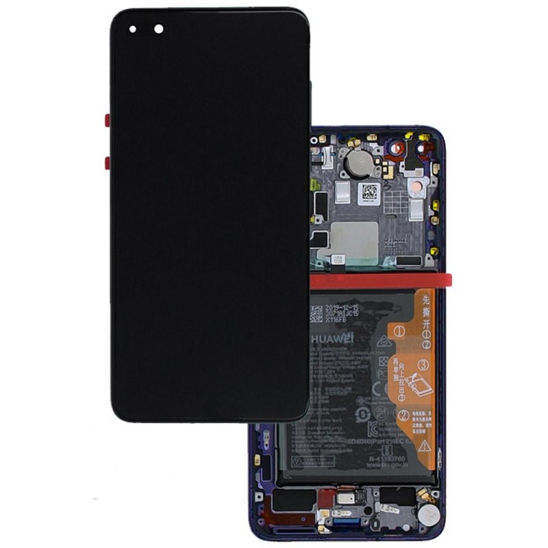 Huawei P40 Pro LCD ELS-NX9 ELS-N09 Midnight Black S. Pack