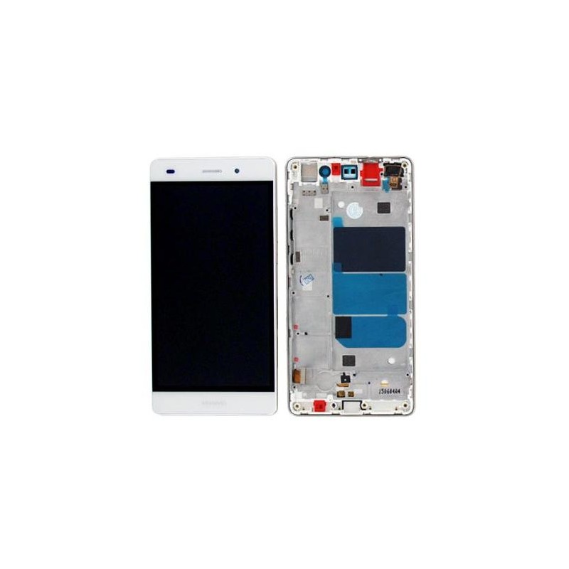 LCD + Touch Originale con Frame per Huawei P8 Lite Bianco