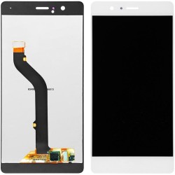 LCD con Touch Originale per Huawei P9 Bianco