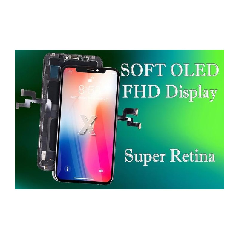 Lcd per iPhone X Oled Soft FHD Selezione A+ Alta Qualita