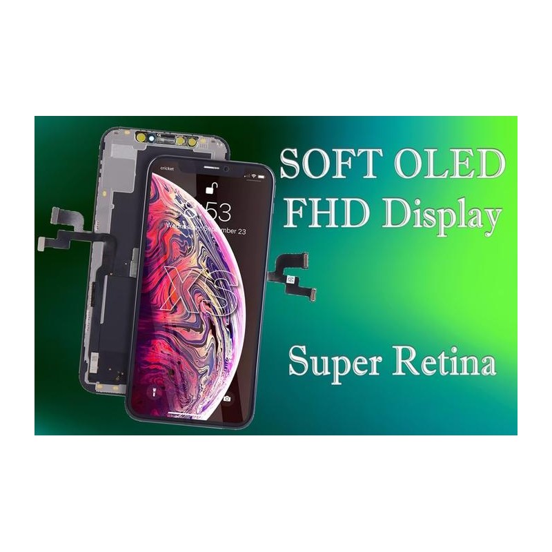 Lcd per iPhone XS Oled Soft FHD Selezione A+ Alta Qualita