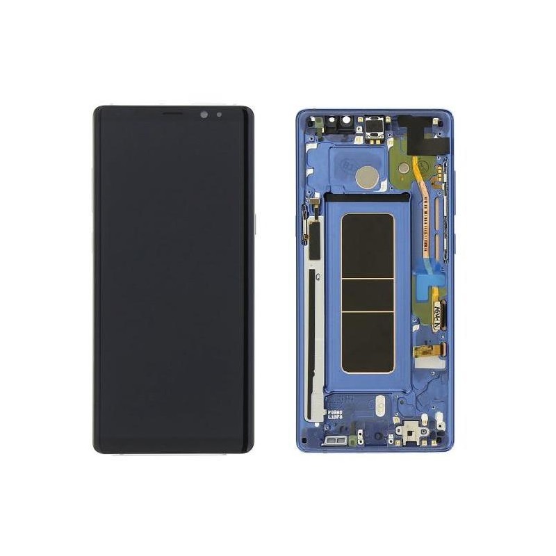 Lcd con Frame OLED Compatibile Samsung SM-N950 Note 8 Blu