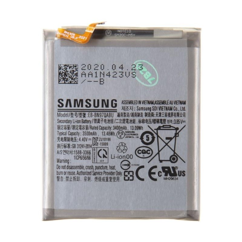 Batteria Samsung SM-N970F Galaxy Note10 EB-BN970ABU Bulk