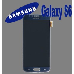 LCD + TOUCH ORIGINALE PER GALAXY S6 NERO GH97-17260A