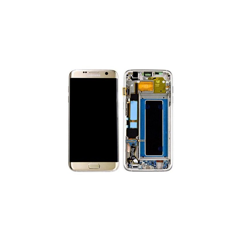 LCD + TOUCH PER GALAXY S7 EDGE ORIGINALE ORO GH97-18533C