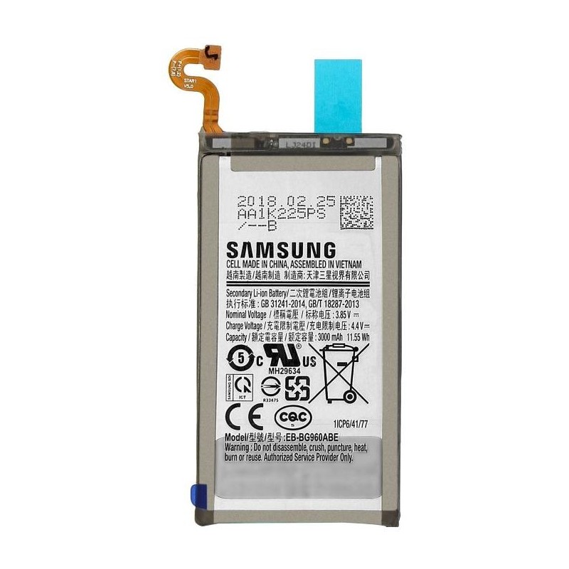 Batteria Originale EB-BG960ABE Samsung S9 G960 Bulk