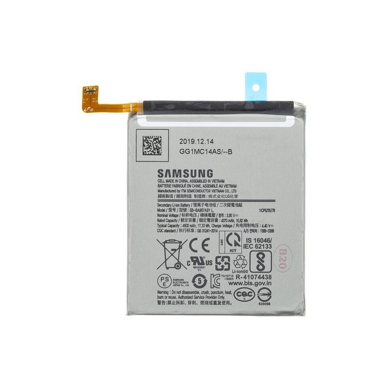 Batteria Samsung N770 Galaxy S10 Lite EB-BA907ABY Service P.