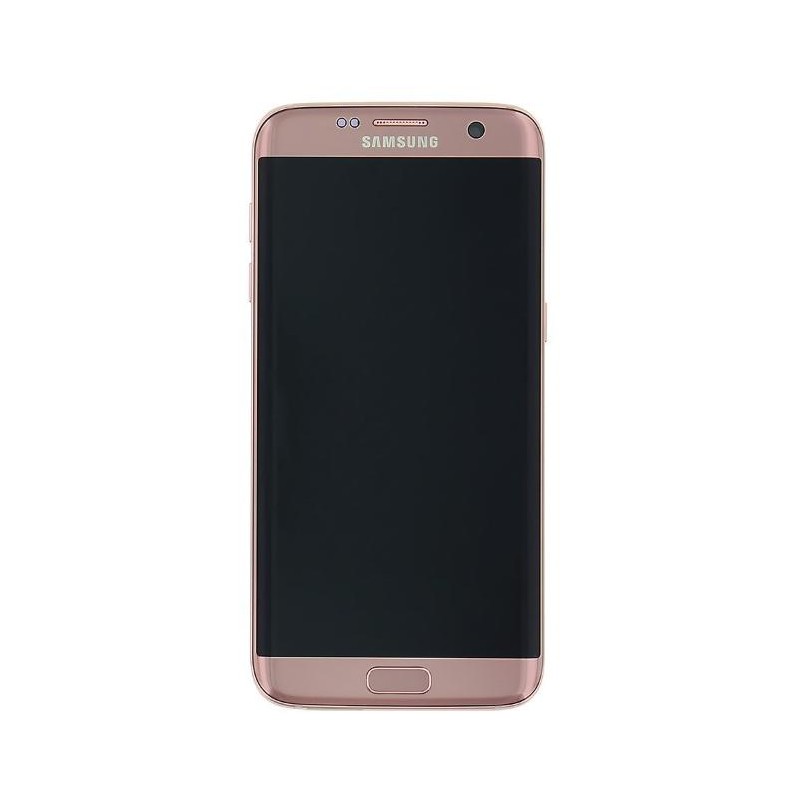 LCD + TOUCH PER GALAXY S7 EDGE ROSE GOLD GH97-18533E