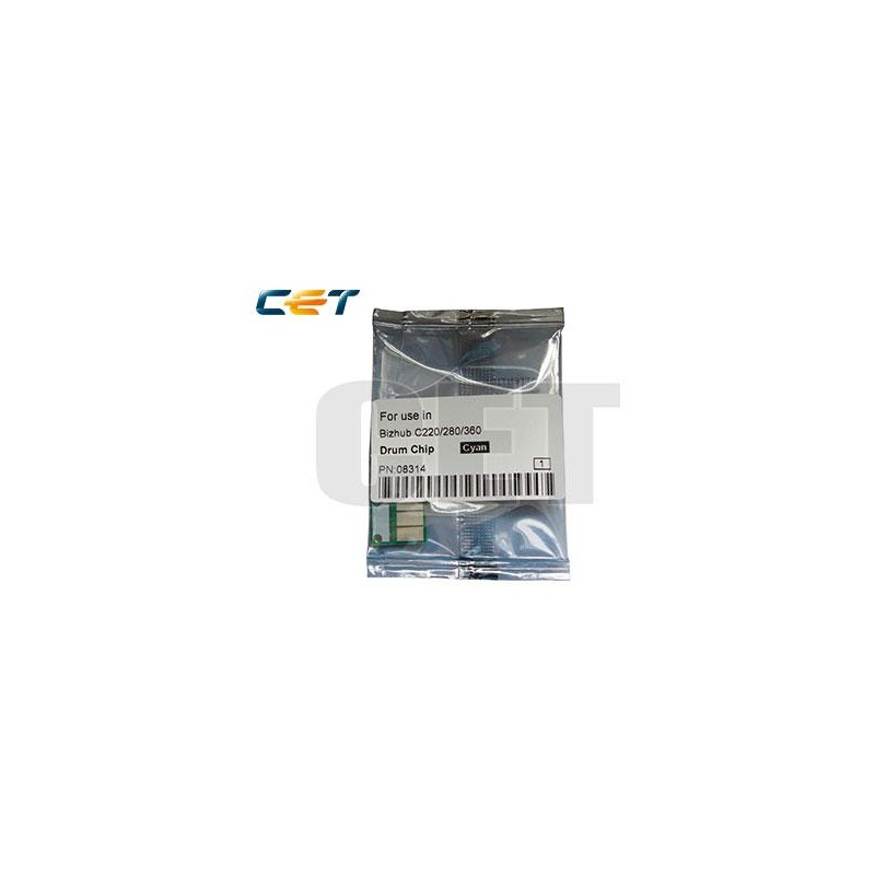 CET Drum Chip CMY Konica Minolta Bizhub C220,C280,C360