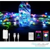 Corda in PVC di luci Decorative Smart a filamento Wi-Fi + Bluetooth 10M IP65