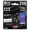 microSD IRDM by GoodRAM 256GB UHS I U3 A2 + adapter