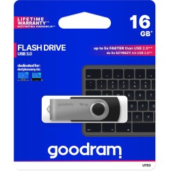 Pendrive GoodRAM 16GB UTS3 BLACK USB 3.0 - retail blister