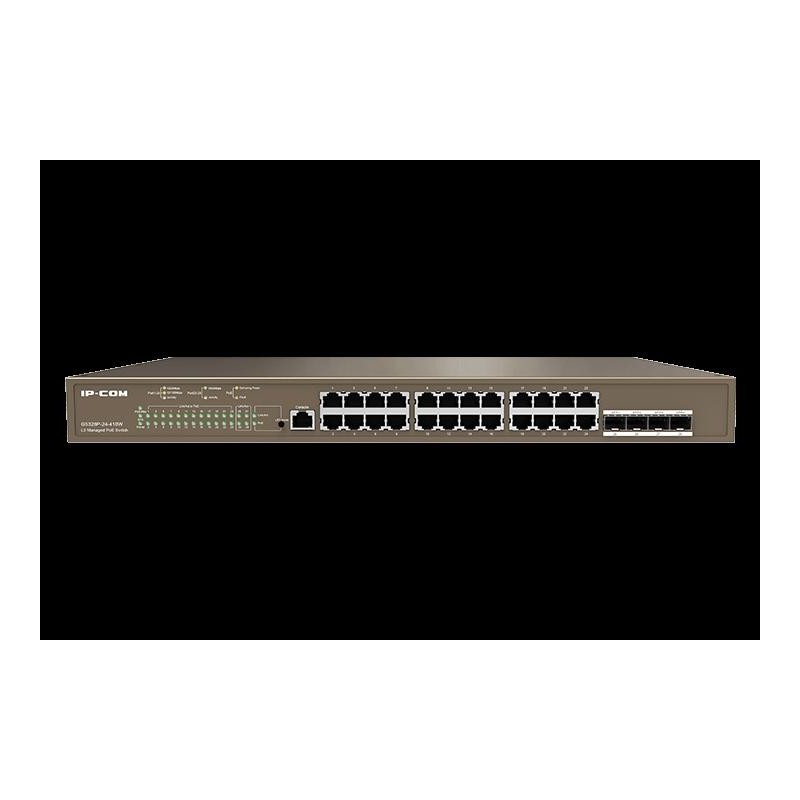 Switch PoE L3 Managed 24 porte Gbit + 4 SFP G5328P-24-410W