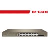 Switch PoE Cloud Managed 24 port GE + 4 SFP+ G5328XP-24-410W