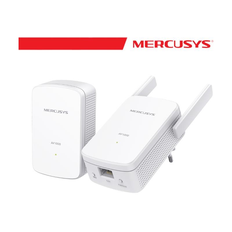 Powerline Kit Homeplug AV2 fino a 1000Mbps e Wi-Fi 300Mbps